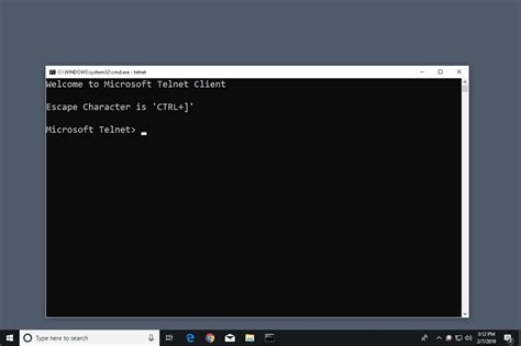 Abilitare il comando telnet di windows 7